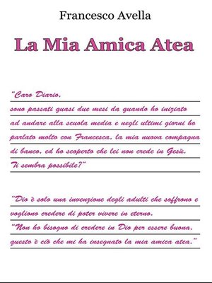 cover image of La mia amica atea